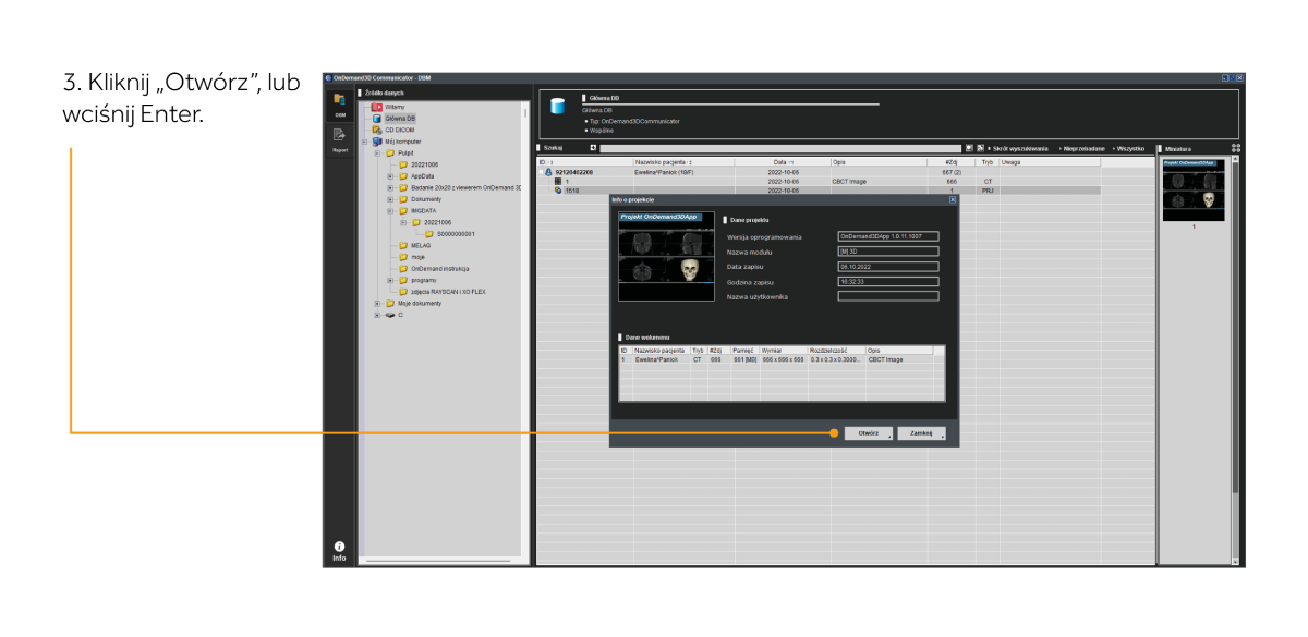 importowanie ondemand 3d communicator krok 4