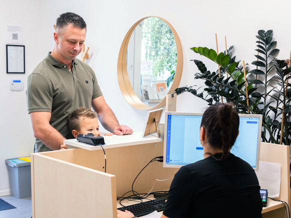 Tomografia szczęki i żuchwy - wnętrze placówki