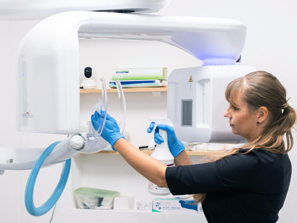 Tomografia szczęki i żuchwy Poznań ESDENT