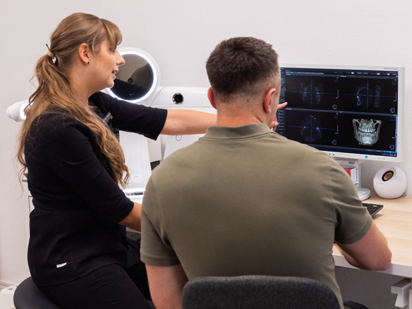 Recepcja ESDENT - tomografia twarzoczaszki