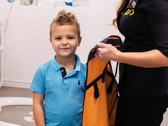 Tomografia ucha Poznań - mały pacjent