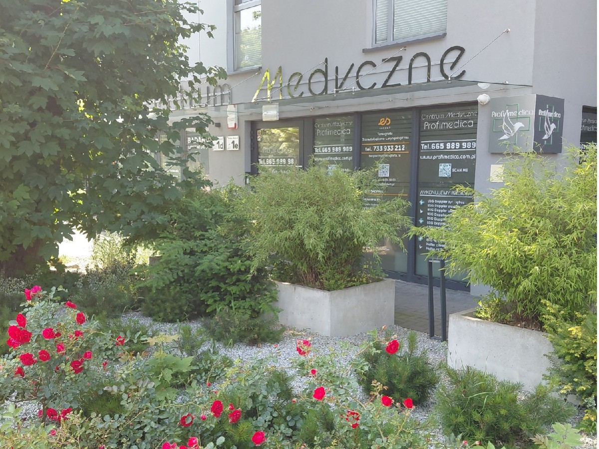 Wejście do placówki ESDENT