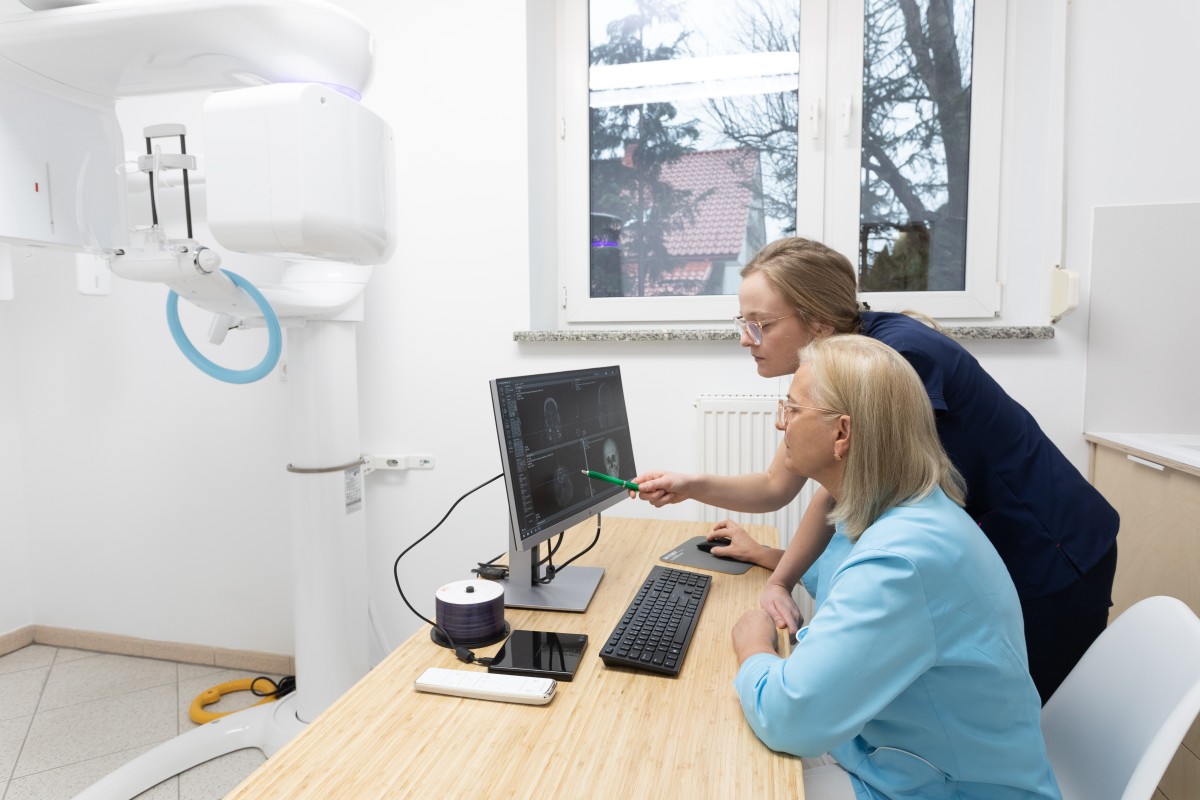 Skrzydłowo-zgryzowe RTG prawe i lewe Wrocław - gabinet