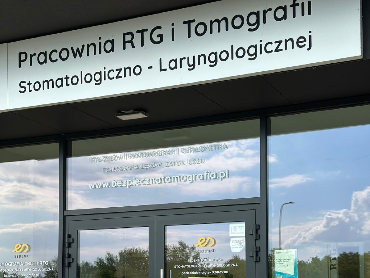 Tomografia kręgów szyjnych - wejście do ESDENT